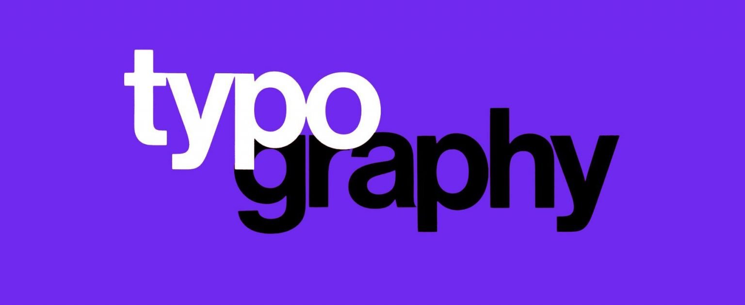 Typography Web Design