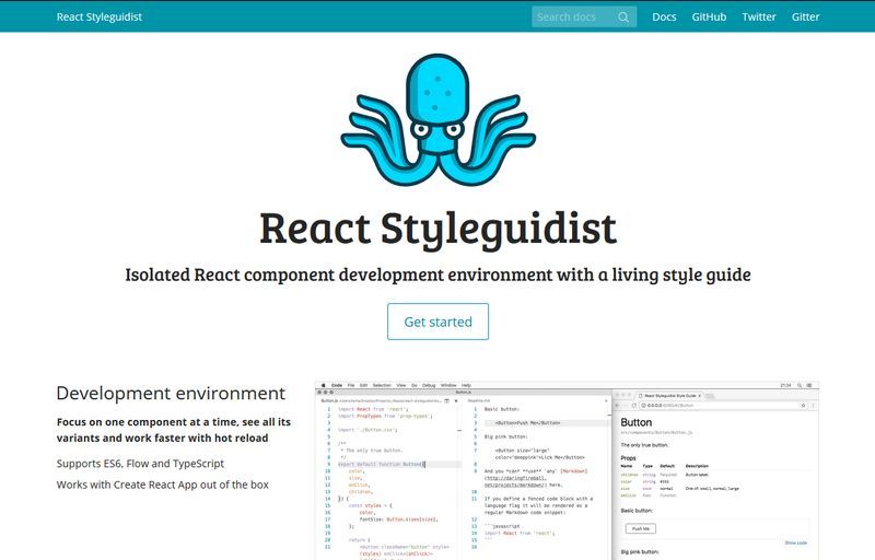 React Styleguidlist