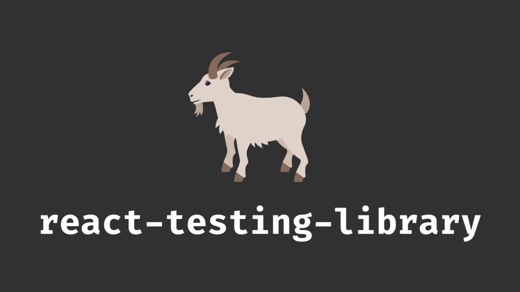 React testing library