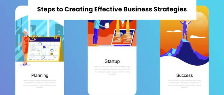 Steps to Creating Effective Business Strategies