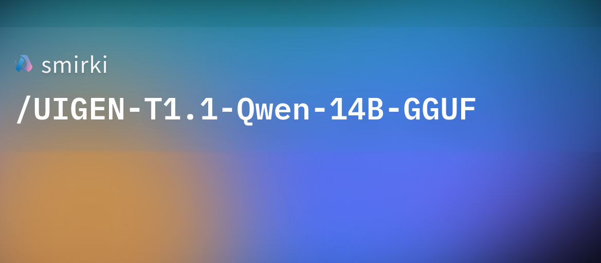 Run UIGEN T1.1 on Ubuntu: Step-by-Step Installation Guide