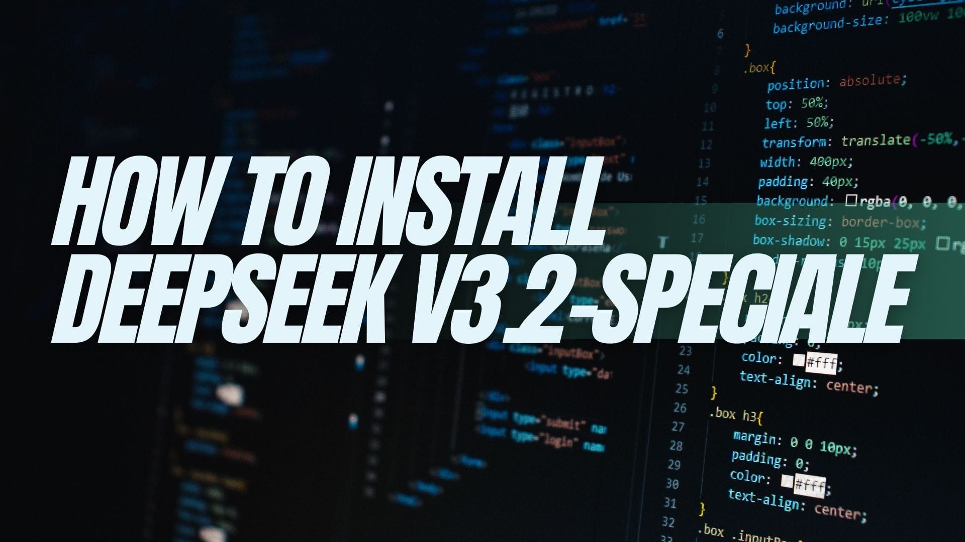 How to Install DeepSeek V3.2-Speciale: Complete Guide with Real Benchmarks vs GPT-5 & Claude