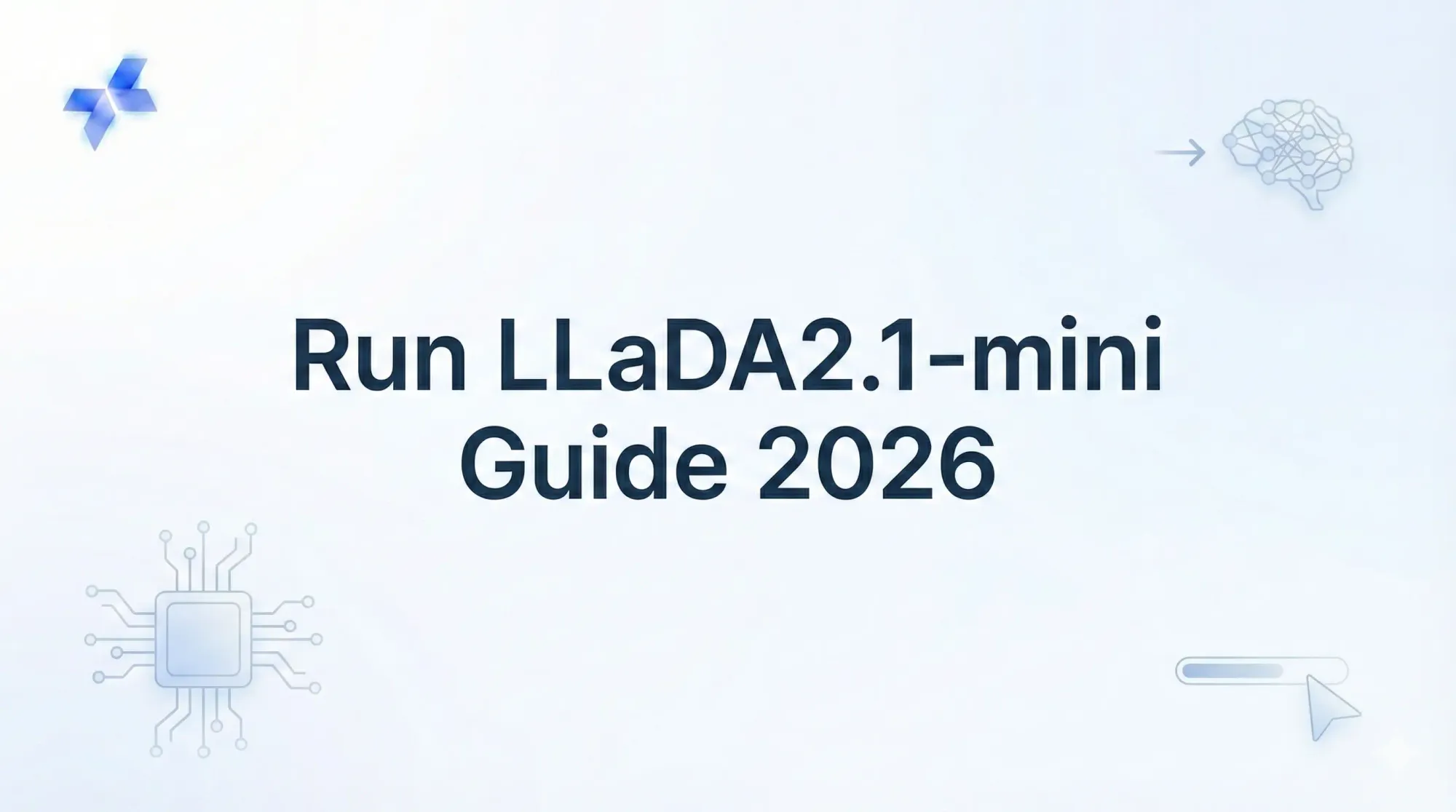 Run LLaDA2.1‑mini Guide 2026: the Diffusion Model